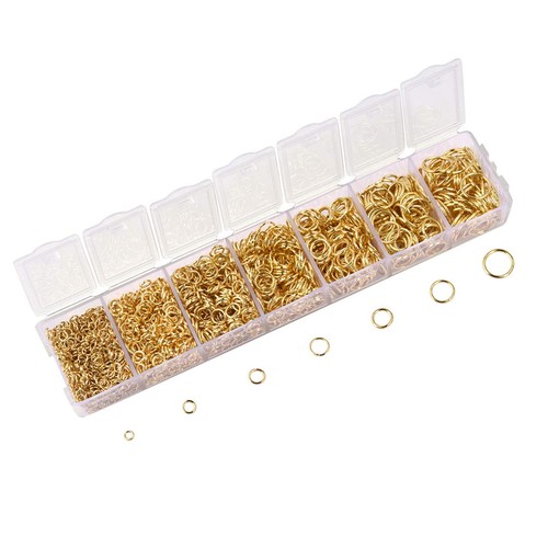 2296 gold jump rings - gold,