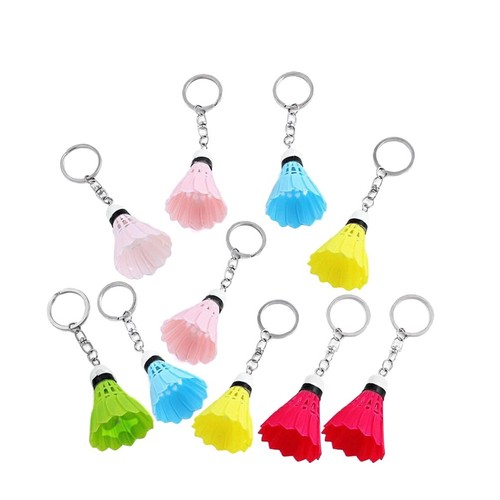 Reusable badminton key - key, chain