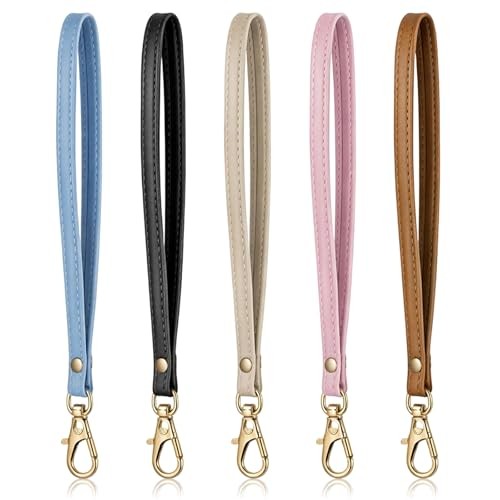 Pcs leather wristlet - 5,